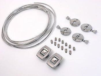1969 69 1970 70 71 1972 72 CHEVELLE SEAT CHROME KIT